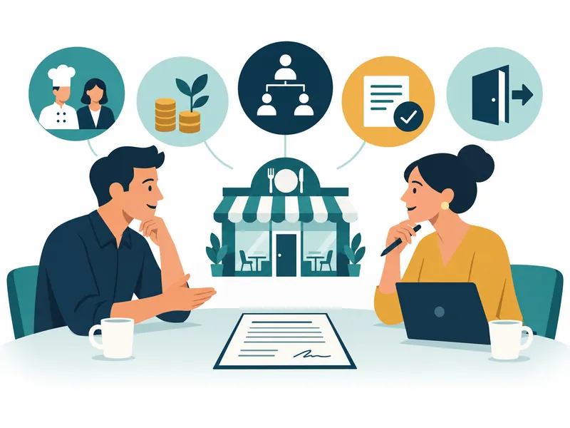 Trouver un partenaire pour un restaurant : rôles et vérifications