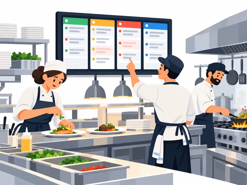 سیستم نمایشگر آشپزخانه (KDS) چیست؟
