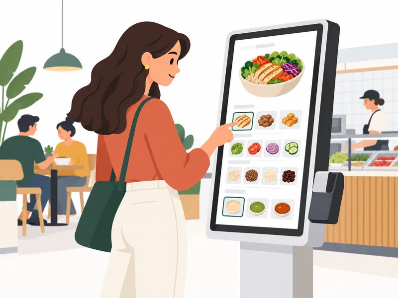 Comment fonctionnent les bornes libre-service au restaurant