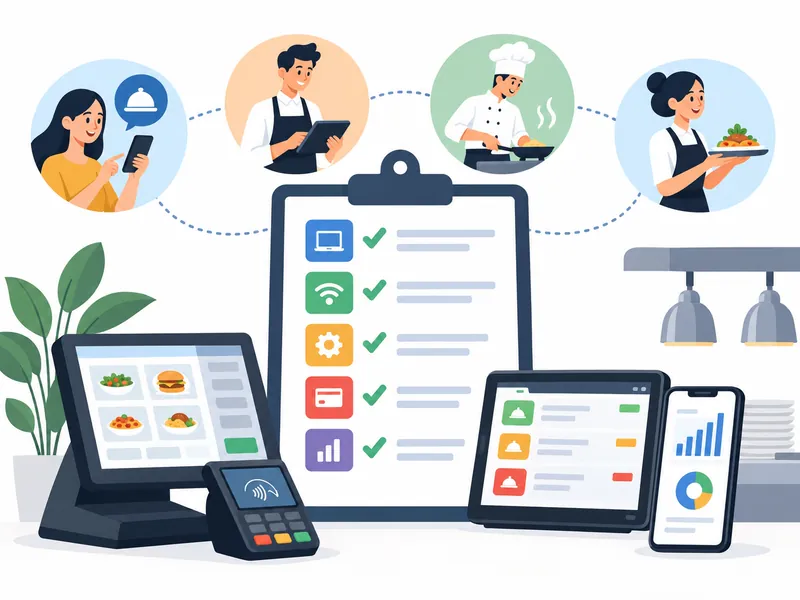 Liste de vérification des technologies de restaurant
